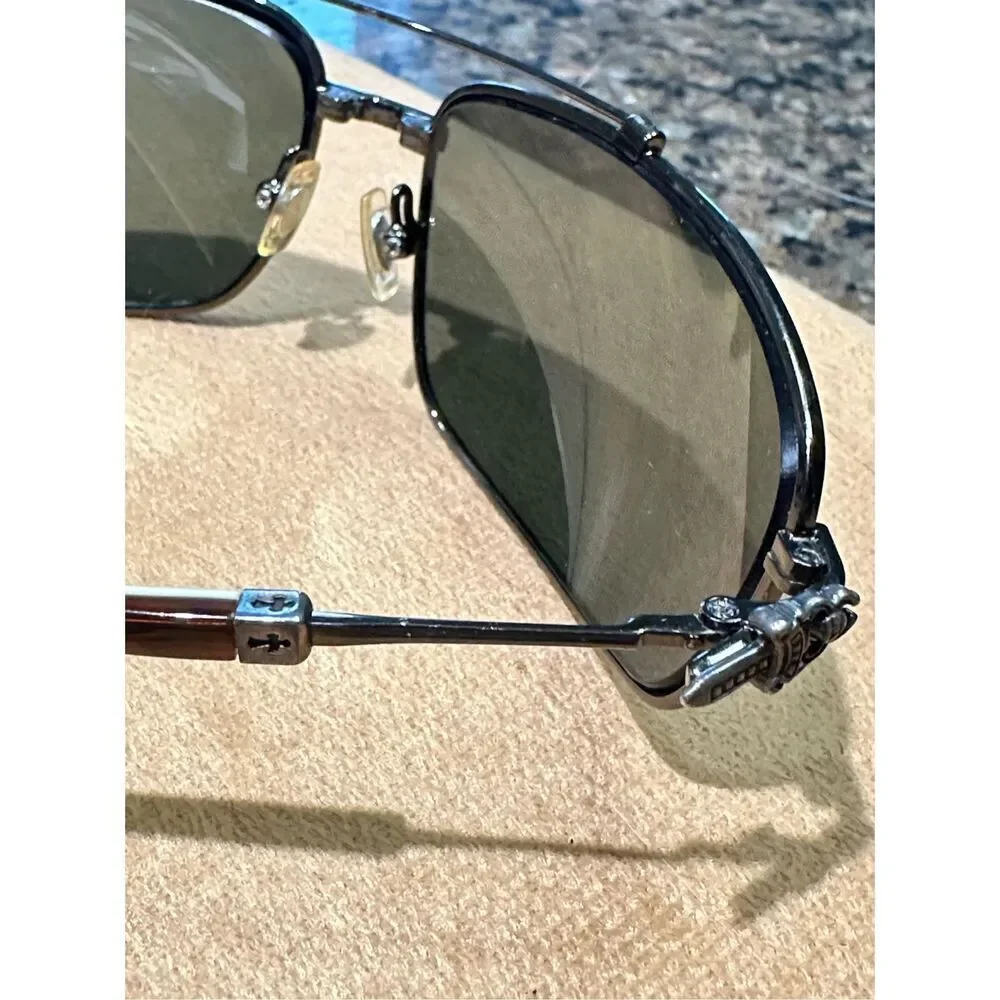 Men’s Chrome Hearts Boned Aviators